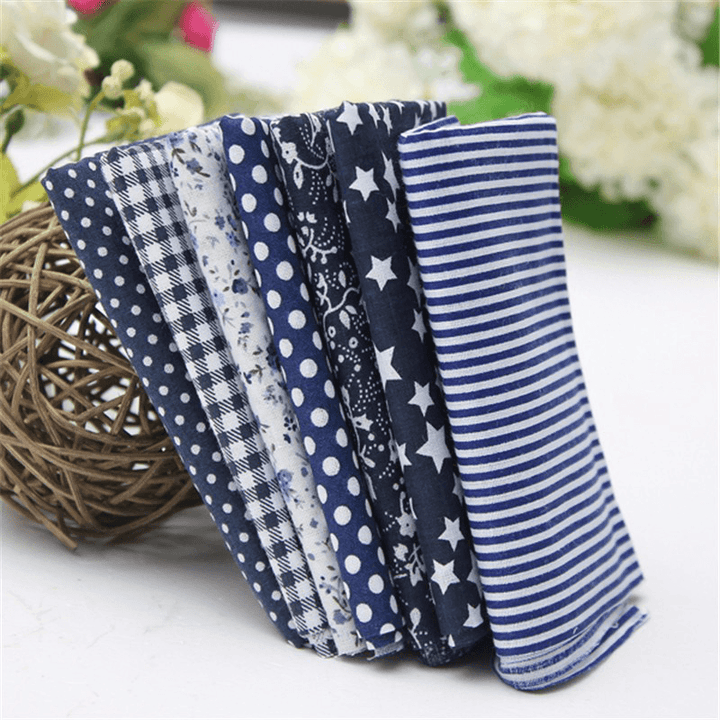 7PCS Assorted DIY Cotton Cloth Non-Toxic Eco-Friendly Patchwork Cloth