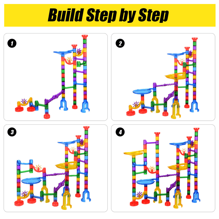 122Pcs Space Pipeline Assembling Orbital Building Blocks