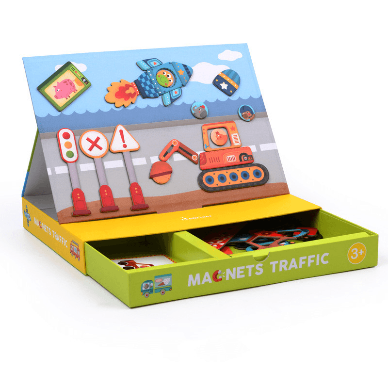 Hundred Transformation Jigsaw Puzzle Magnetic Book