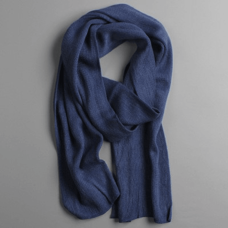 Fashionable Ladies Pure Color Warm Cashmere Scarf