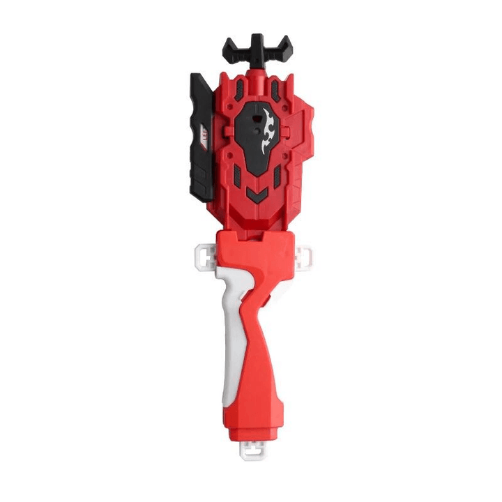 Burst Gyro Accessories Two-Way Pull Cord Launcher Left and Right Double Swivel Pull Ruler Launcher Handle Children'S Toys