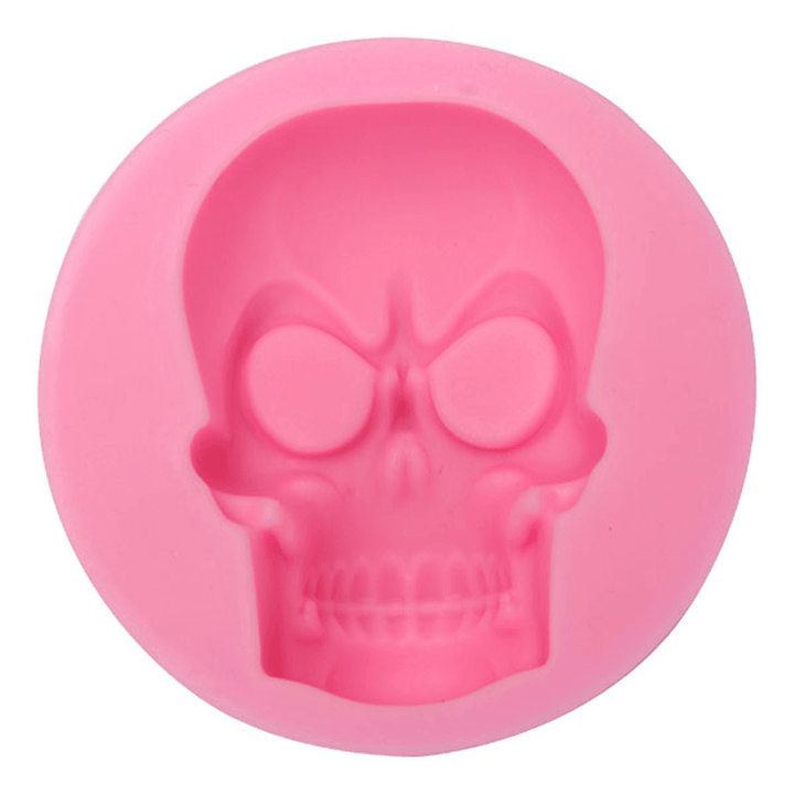 Skull Fondant Mold Silicone Mold Decorating Cake Mould