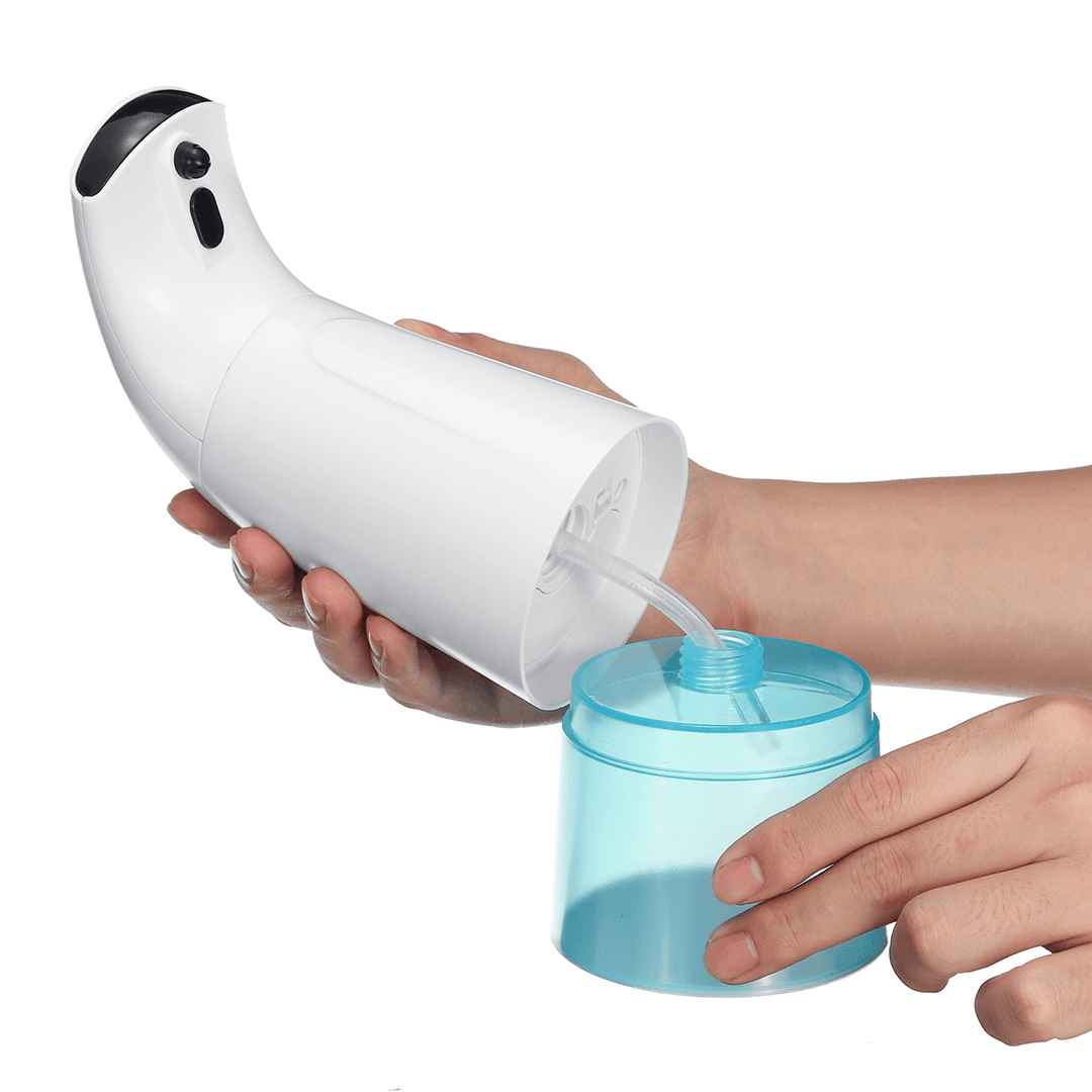 250Ml Smart Liquid Soap Dispenser 3 Speeds Automatic Induction Foam Hand Sanitizer Washing Machine