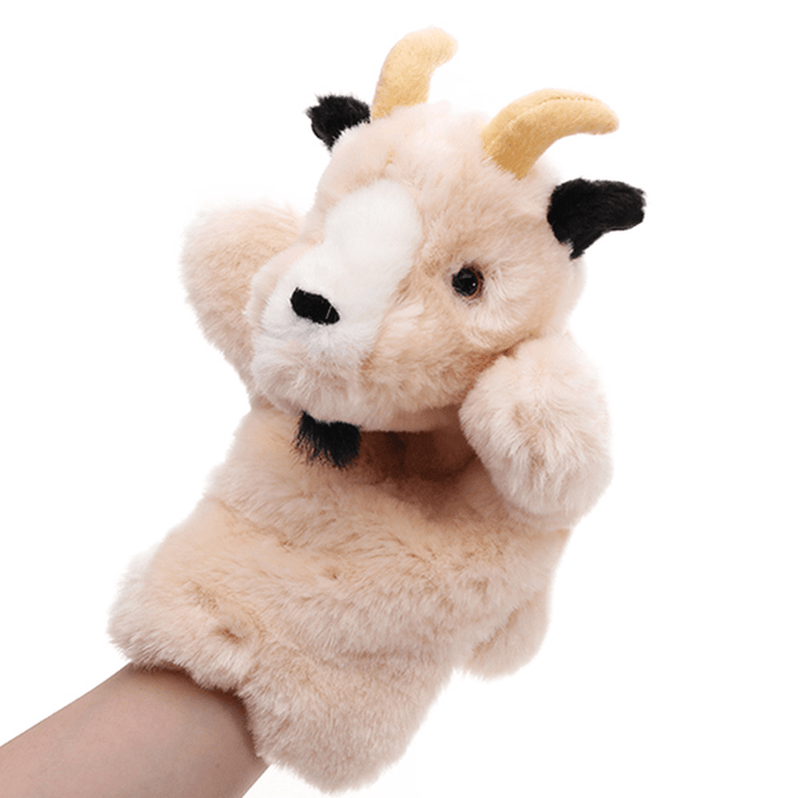 27CM Stuffed Toy Antelope Fairy Tale Hand Puppet Classic Children Figure Toys Plush Aniaml - MRSLM