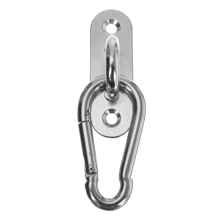 Swing Swivel Hook for Hammock Wall Fixing Plate Hardware Stainless Steel Kit