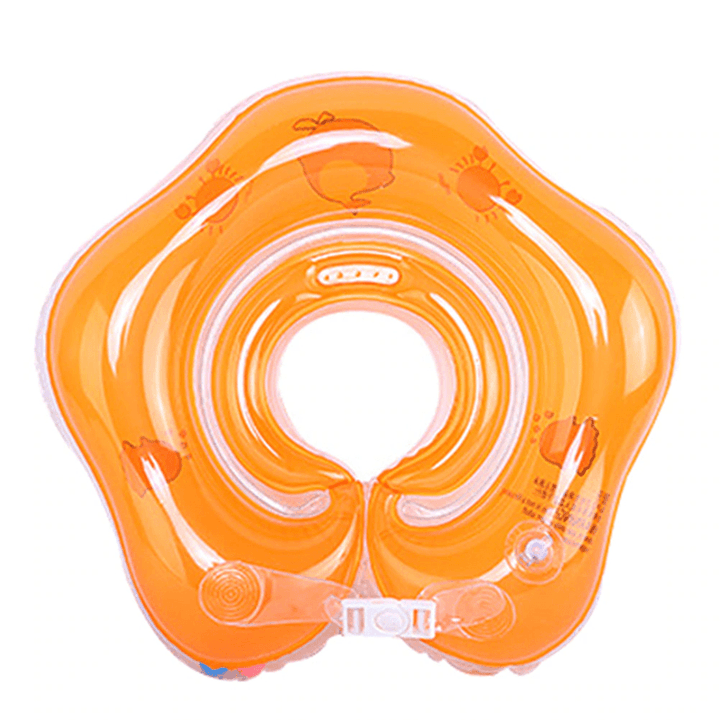 Swimming Baby Accessories Neck Ring Tube Safety Infant Float Circle for Bathing Inflatable Flamingo Inflatable Water