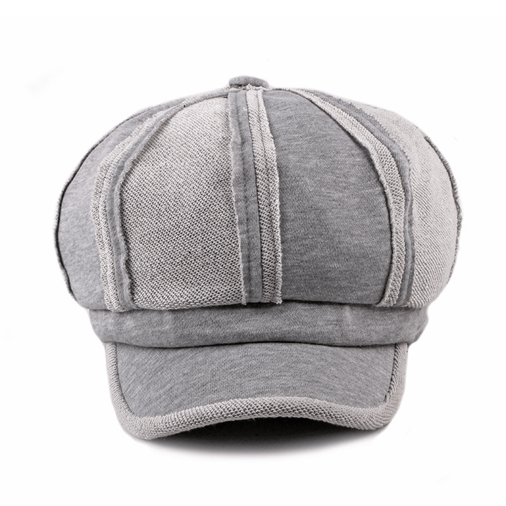 Men Women Adjustable Cotton Patchwork Baseball Dad Cap Outdoor Leisure Peaked Cap