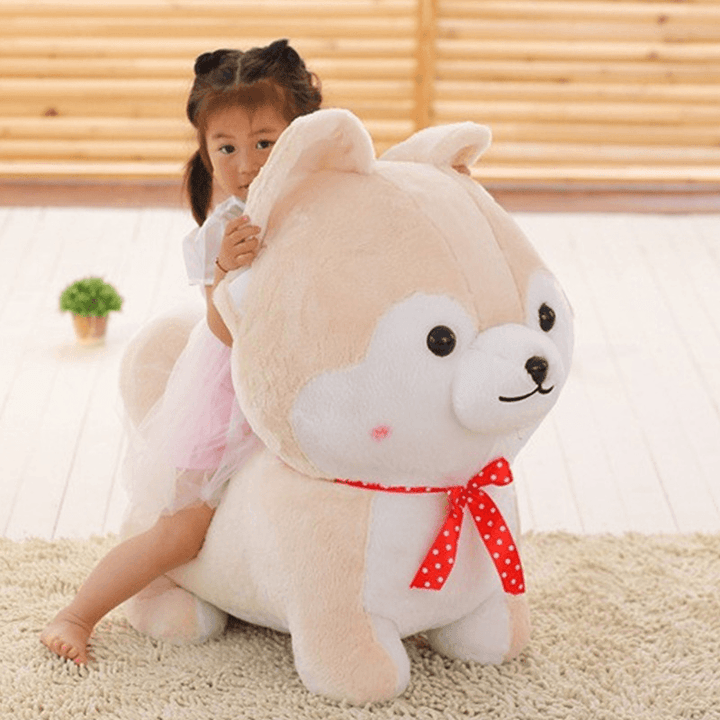 40CM Creative Simulation Super Cute Little Amuse Firewood Dog Plush Toys Baby Children Birthday Gift