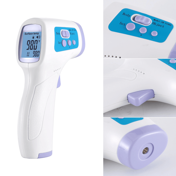 JL-2688 Home Non Contact Forehead Infrared Digital Thermometer ¬∞C / ¬∞F LCD Body Thermometer Baby Temperature Measurement Tool