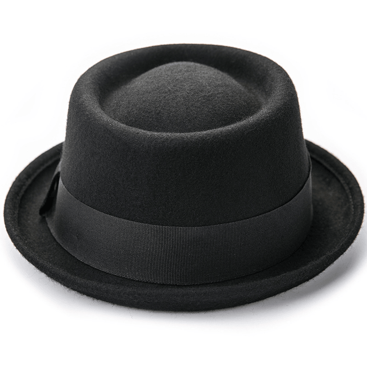 Men'S Hats Korean Style Warm and Fashionable Wool