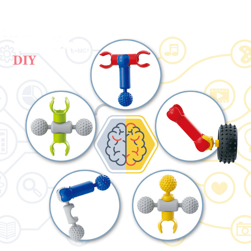 Multifunctional Building Block Stick Assembly Toy