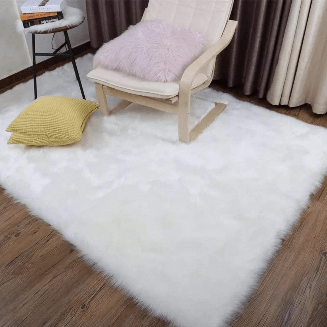 180 X 100 Cm Floor Rug Polyester Acrylic Plush Mat for Living Room Plush Rug Children Bed Room Fluffy Floor Carpets