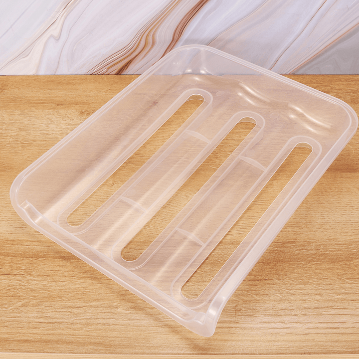 18 Grid Kitchen Egg Storage Eggs Holder Stackable Freezer Dust-Proof and Portable Egg Storage Container