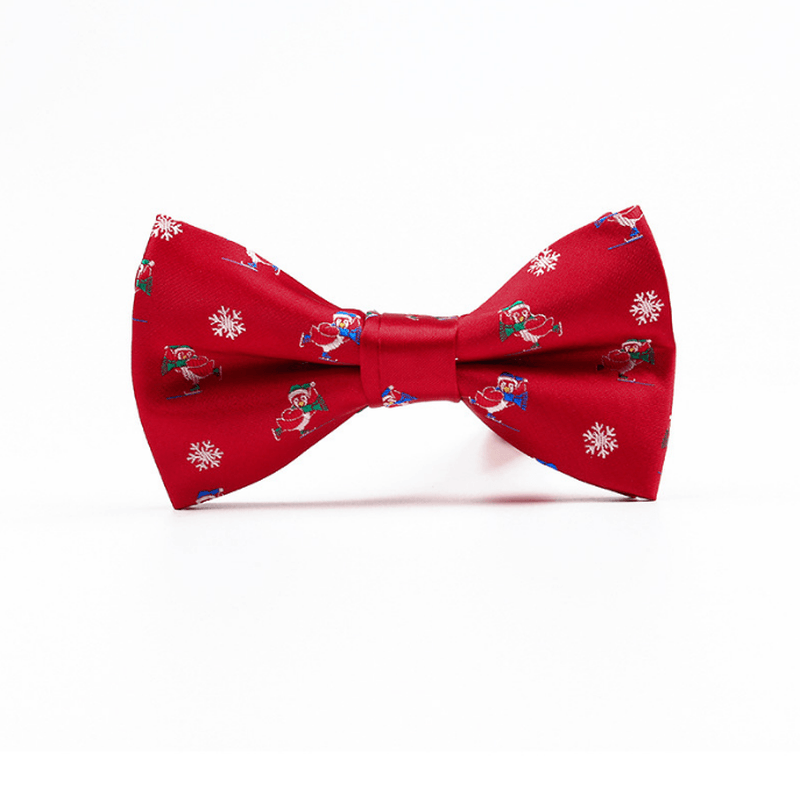 Fashion Casual Men'S Polyester Jacquard Bow Tie