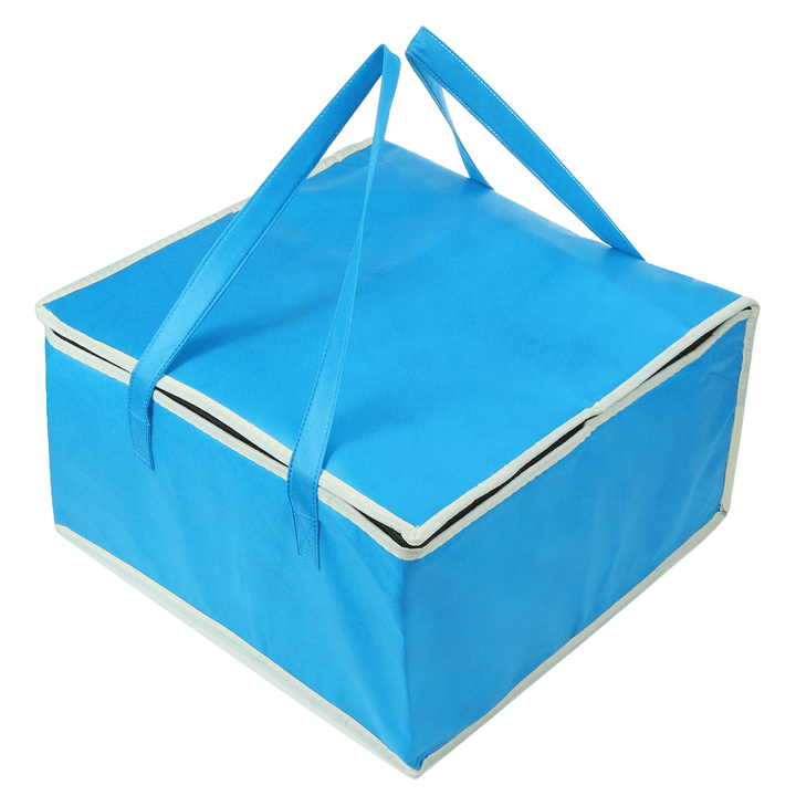 12Inch Picnic Bag Food Insulated Bag Camping BBQ Lunch Bag Portable Pizza Food Pizza Delivery Bag