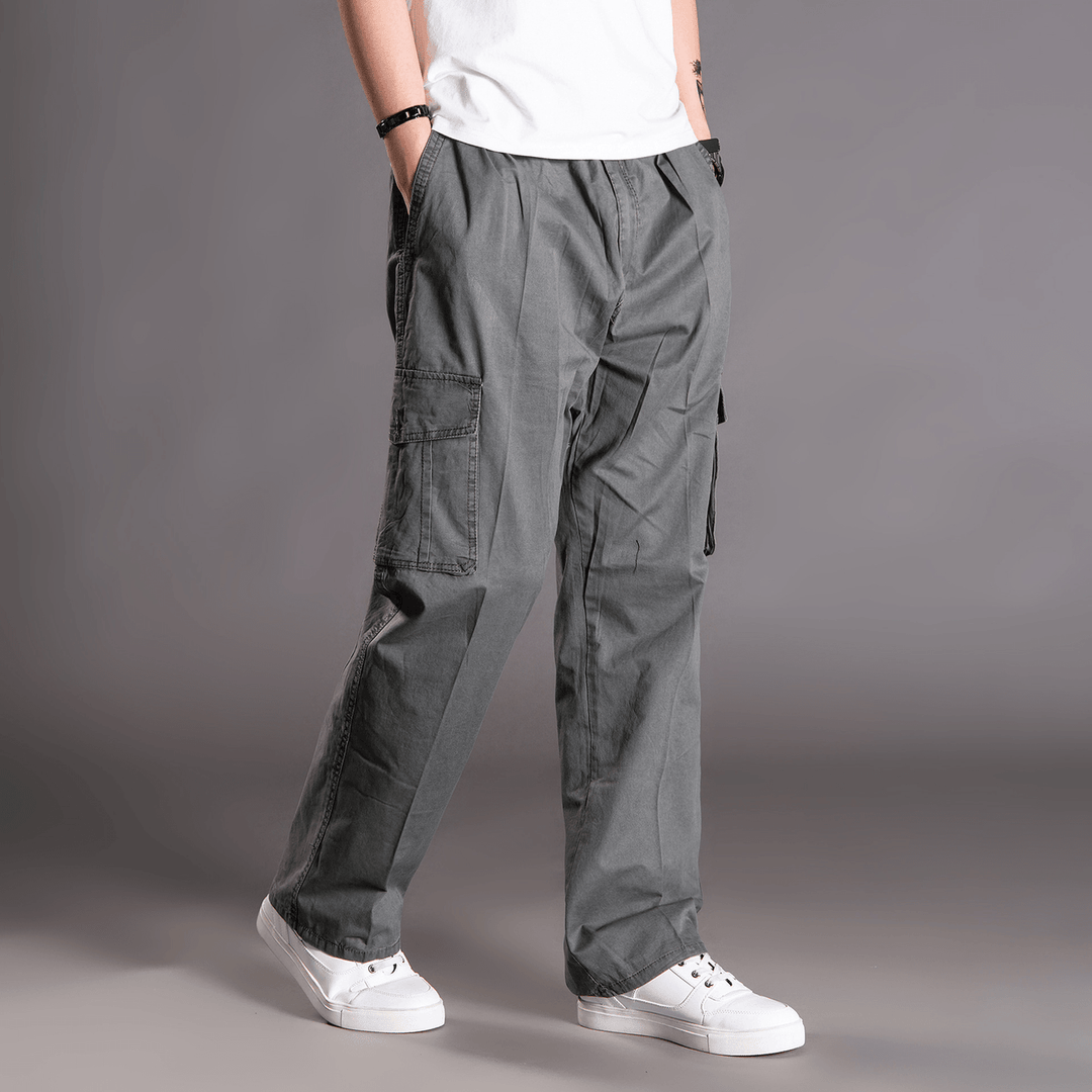 New Men'S Spring and Summer Casual Pants Men'S Overalls