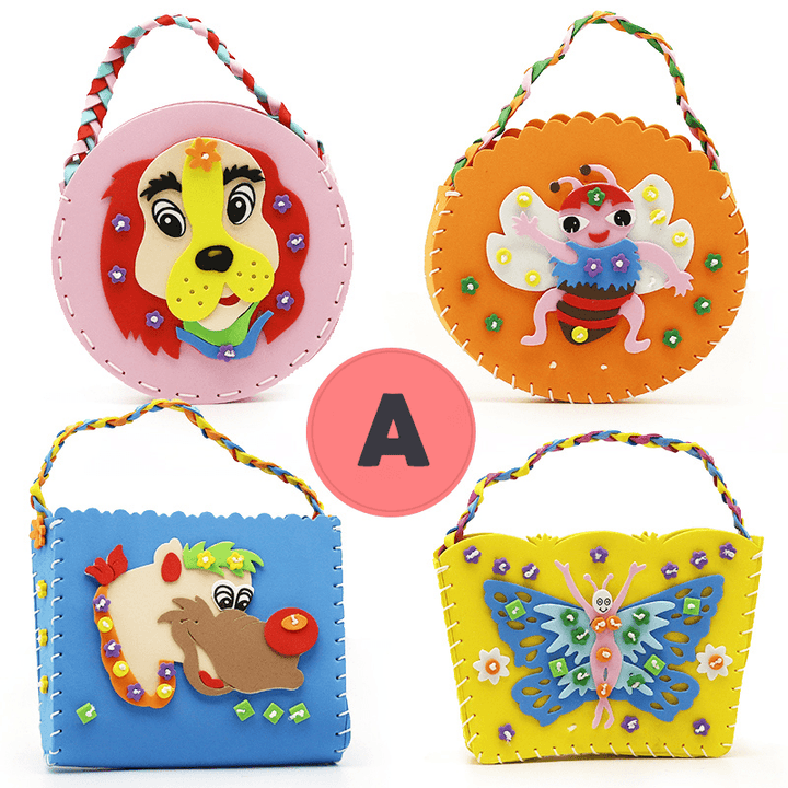 EVA Children'S Handmade Diy Cute Production Three Dimensional Creative Toy Material Bag