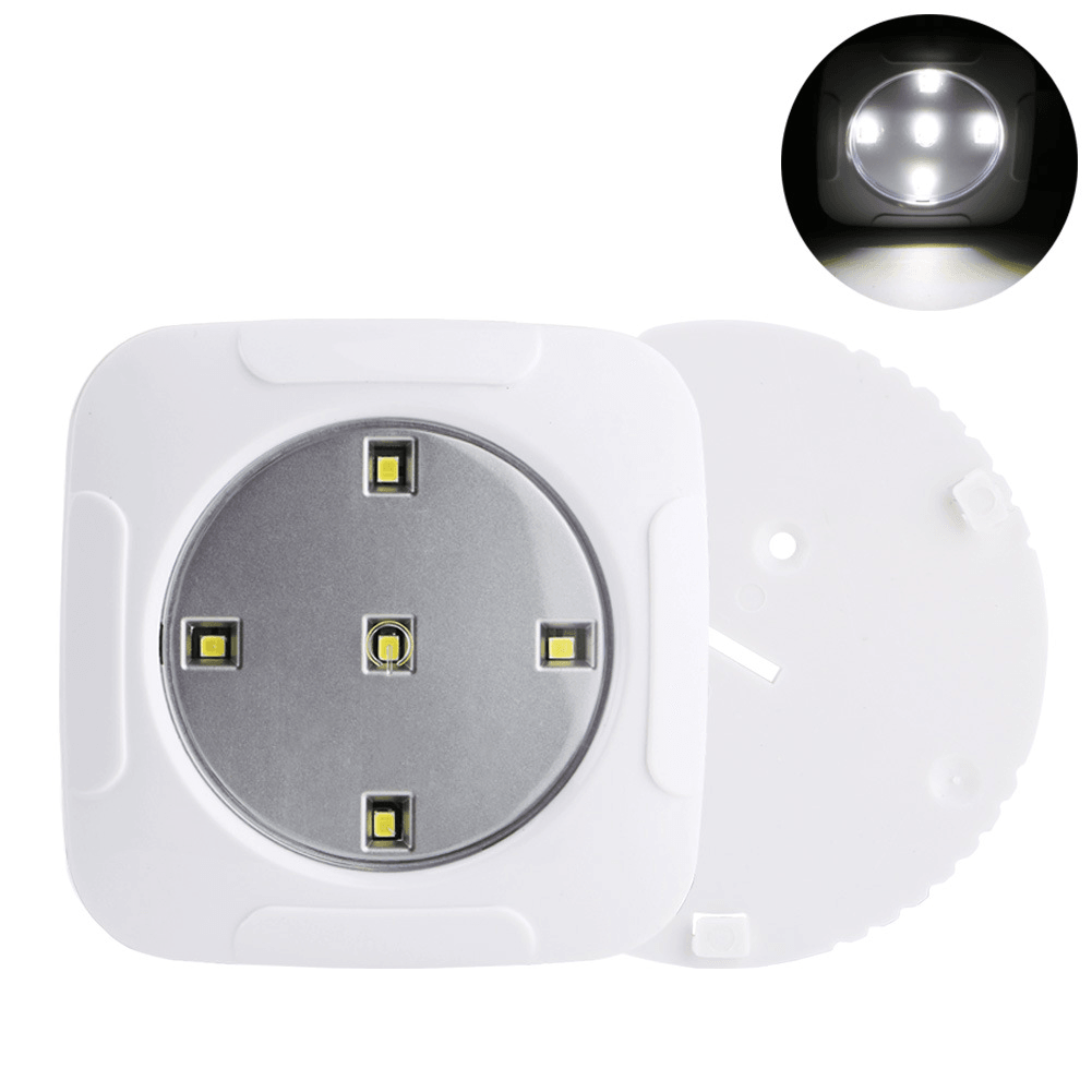 3Pcs LED Night Lights Wireless Remote Control Home Corridor Cabinet Battery Night Light