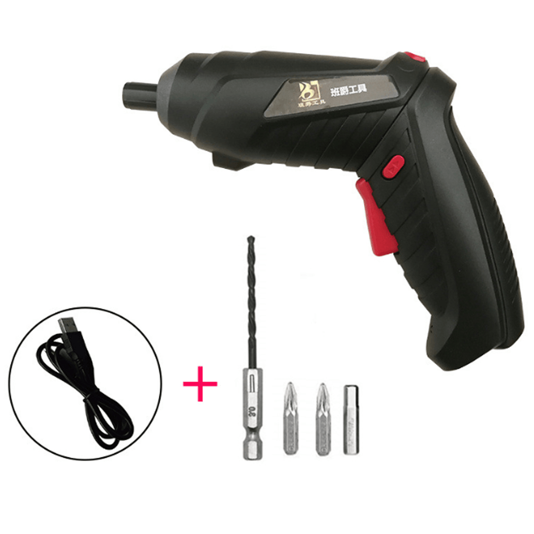 3.6V Rechargeable Electric Cordless Screwdriver Drill Driver Set Power Tool - MRSLM