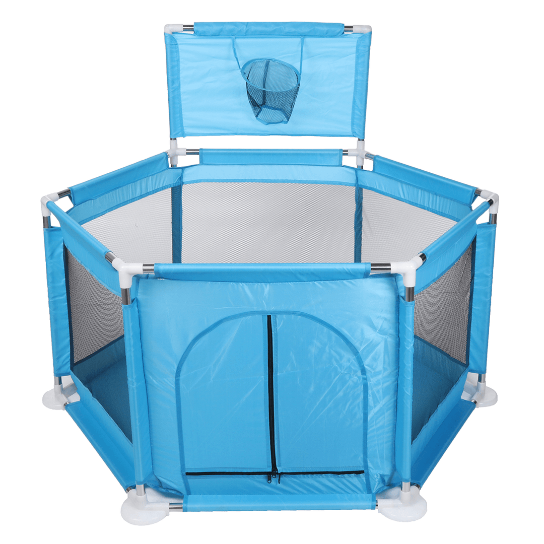 Baby Portable Children'S Playpen Folding Child Fence Child Safety Barrier Ball Pool Kids Bed Fence Playpen Dry Pool for Children