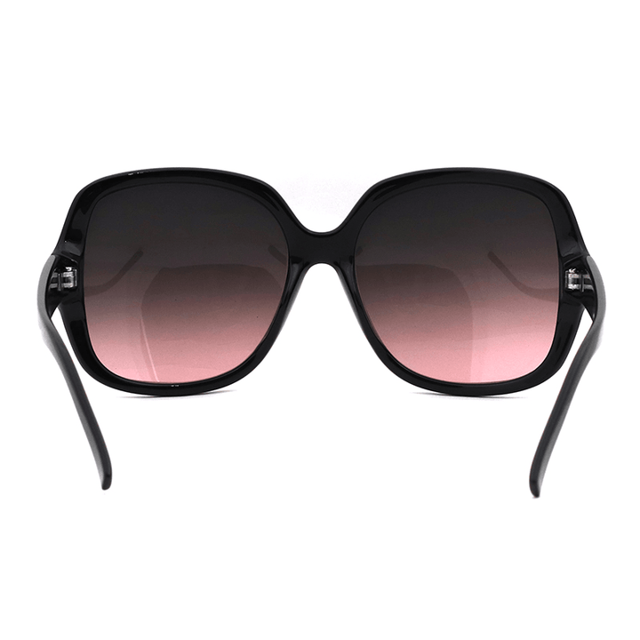 Women Big Full Frame Square Shape Fashion Casual Outdoor UV Protection Sunglasses