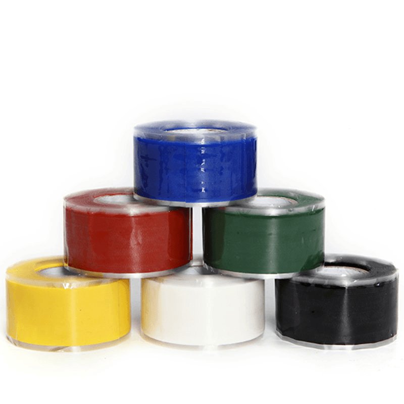 10 Feet Colourful Silicone Waterproof Insulation Tape Adhesive Tape - MRSLM