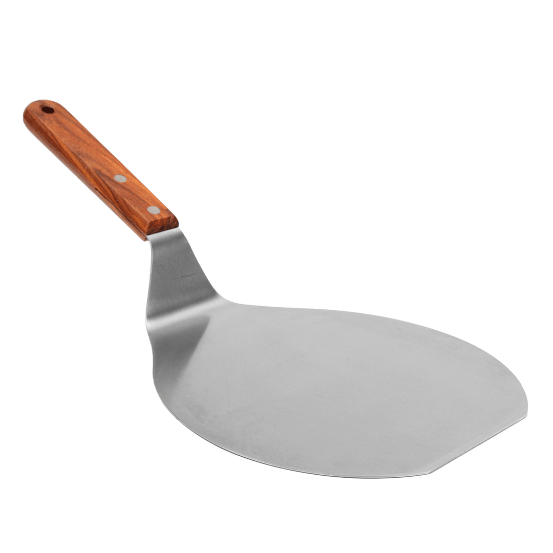 13 Inch Stainless Steel Pizza Plate Spatula Peel Shovel Cake Lifter Holder Baking Tool