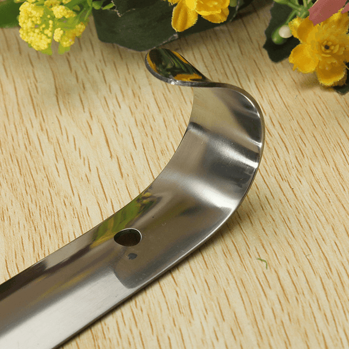 Stainless Steel Shoehorn Elbow Durable Shoehorn