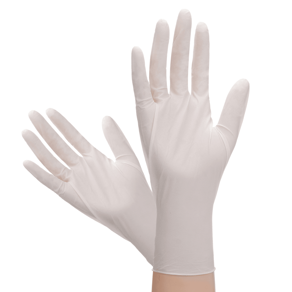 Ipree¬Æ 100 Pcs Nitrile Disposable Gloves Powder Free Rubber Latex Free Sterile Gloves for Picnic Food Hygiene House Cleaning