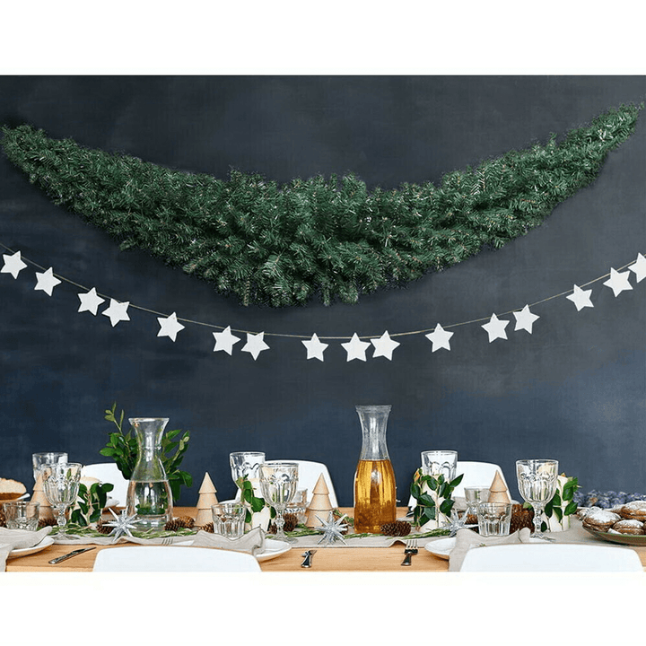 180Cm 2020 Christmas Garland Green Rattan with Light Merry Christmas Decor for Home Kids Xmas Tree Ornaments