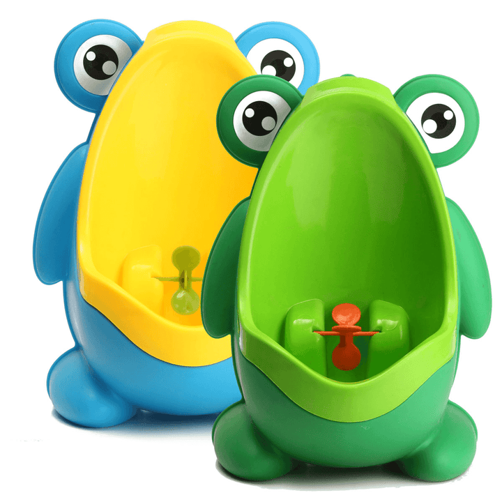 Kids Boy Bathroom Potties Children Early Education Trainning Frog Potties Removable Urinal