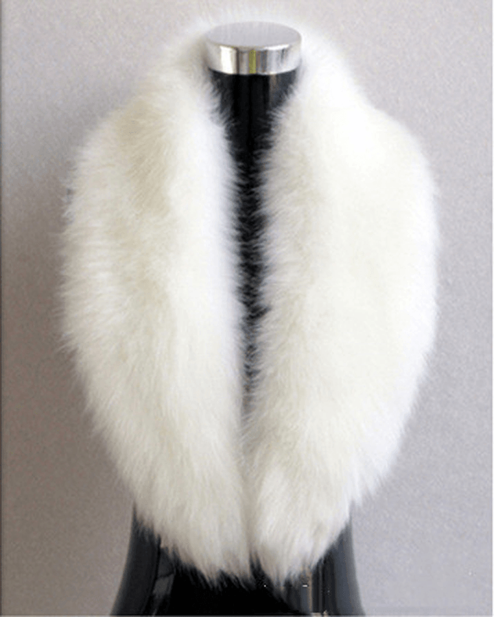 Ladies Shawl Warmth Thickened Faux Fur Scarf