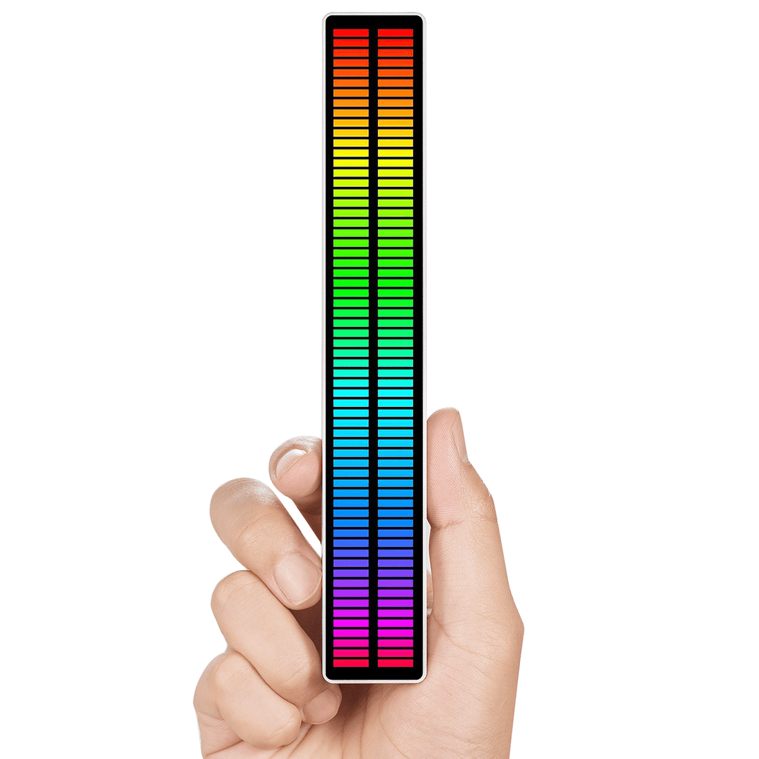 10W USB Pickup Rhythm Lamp Audio LED Level Meter Display Spectrum Analyzer RGB LED Music Spectrum Indicator