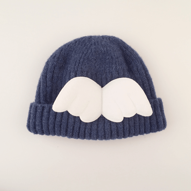 Angel Wings Children'S Woolen Hat - MRSLM