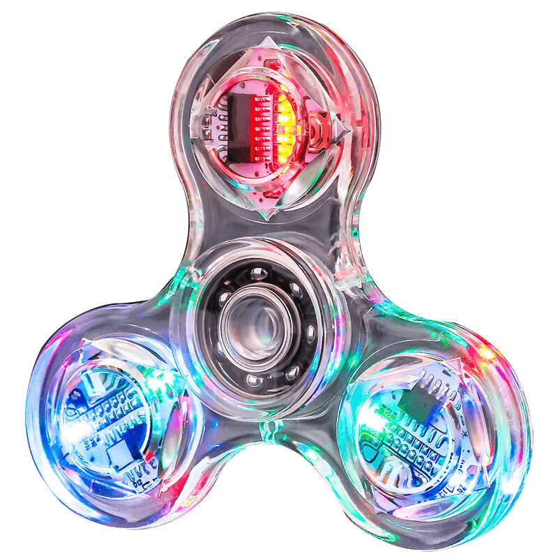 Fingertip Spinner High Speed Adult Finger Decompression Luminous Luminous Toy with Light