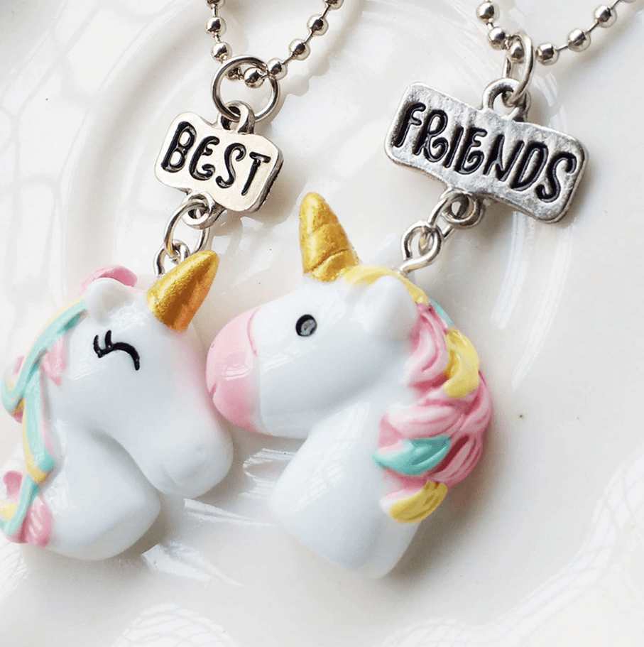 Unicorn BF Necklace Pendant