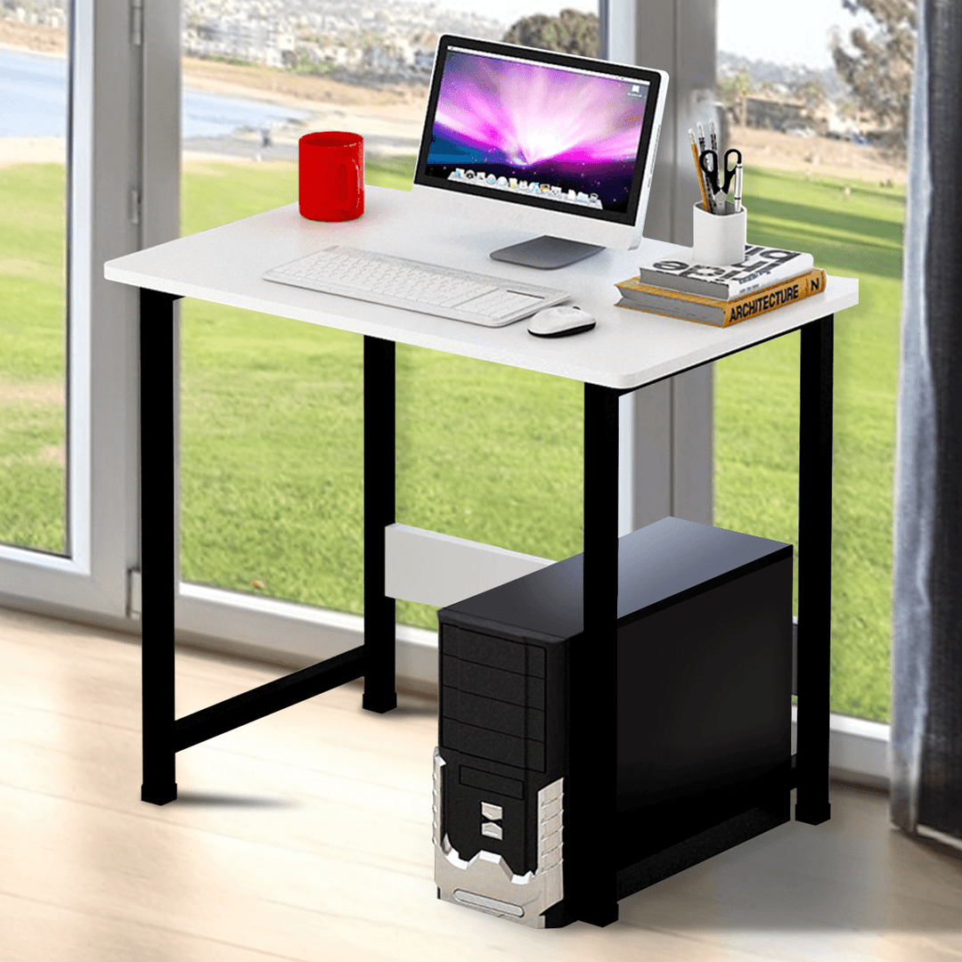 Wooden Computer Laptop Desk Modern Table Study Desk Office Furniture PC Workstation for Home Office Studying Living Room