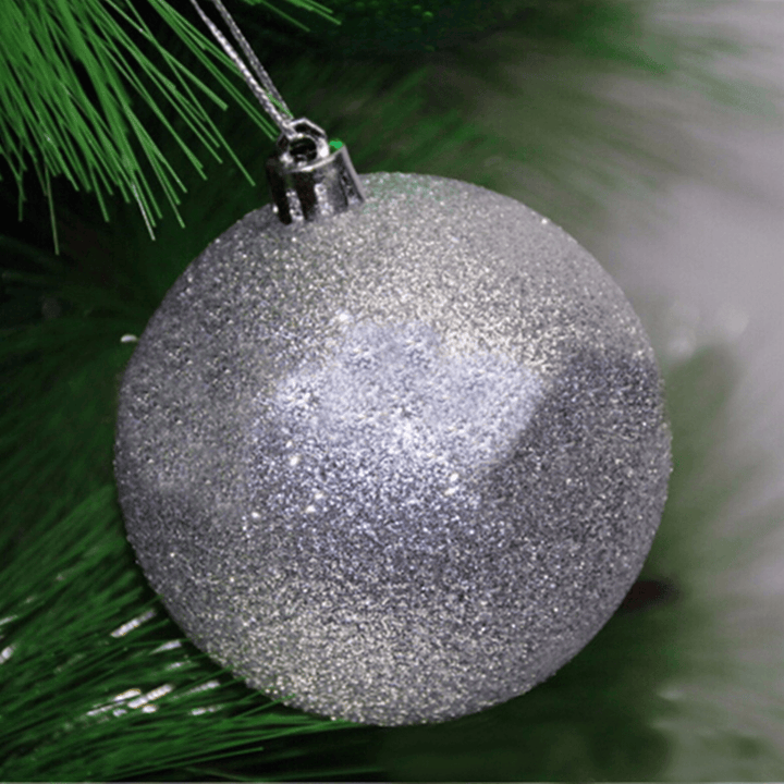 12Pcs 10Cm Christmas Xmas Tree Hanging Ball Daubles Christmas Tree Decoration