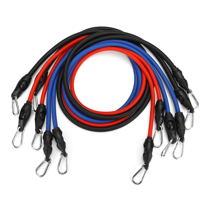 16PCS Men Home Resistance Bands Set Fitness Rubber Tubes Stretch Training Yoga Elastic Pull Rope