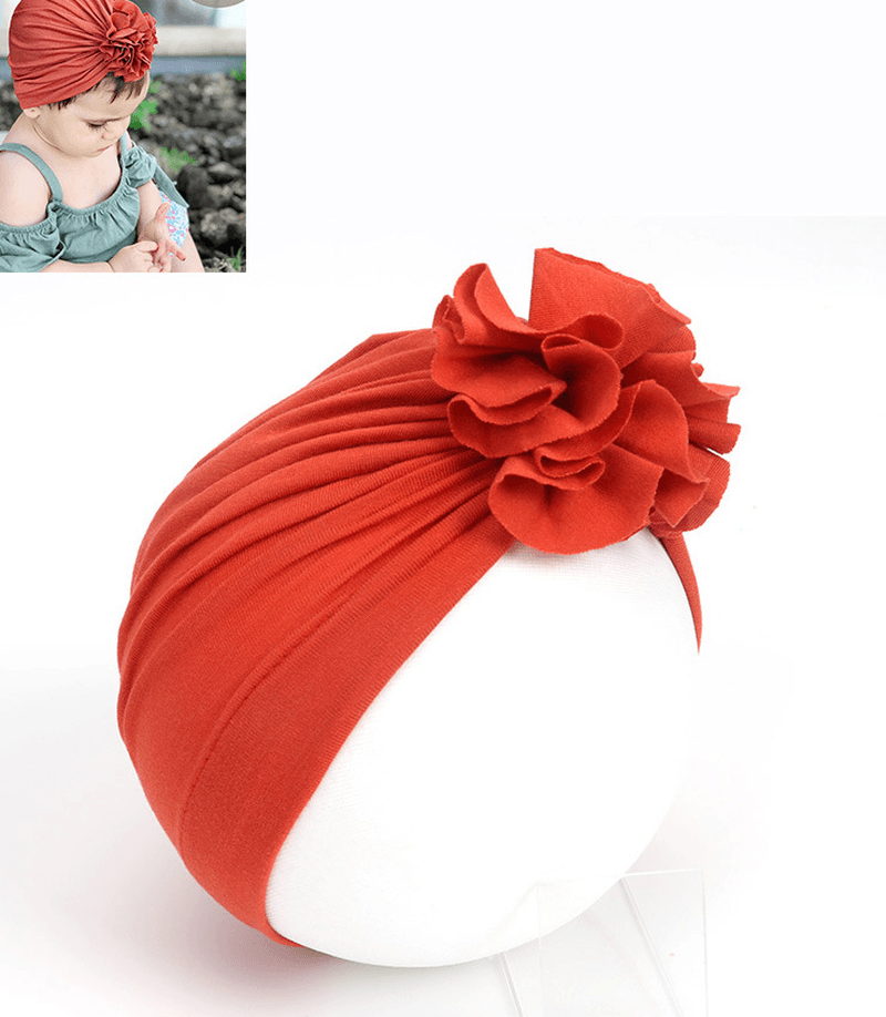 Pleated Flower Hat - MRSLM