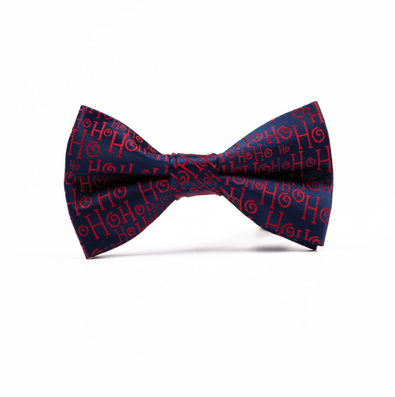 Fashion Casual Men'S Polyester Jacquard Bow Tie