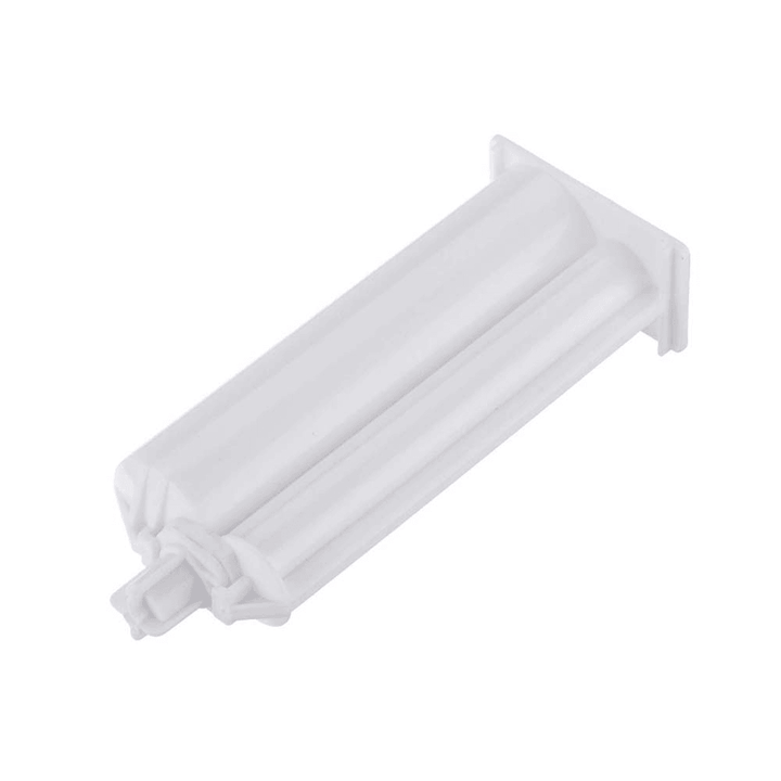 5Pcs/Set 50Ml 4:1 AB Glue Tube Dual Glue Cartridge Two Component Dispenser Tube with Mixing Tube Mixing Syringe for Industrial Glue Applicator