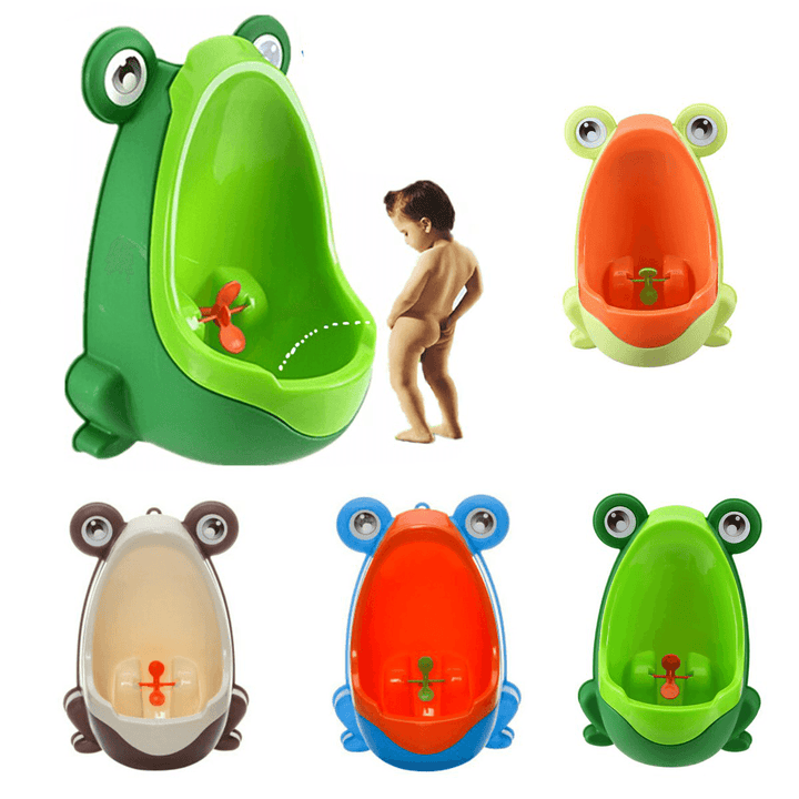 Fashion Frog Boy Baby Toilet Training Children Kids Potty Urinal Pee Trainer Urine Bathroom Accessories Home Decor