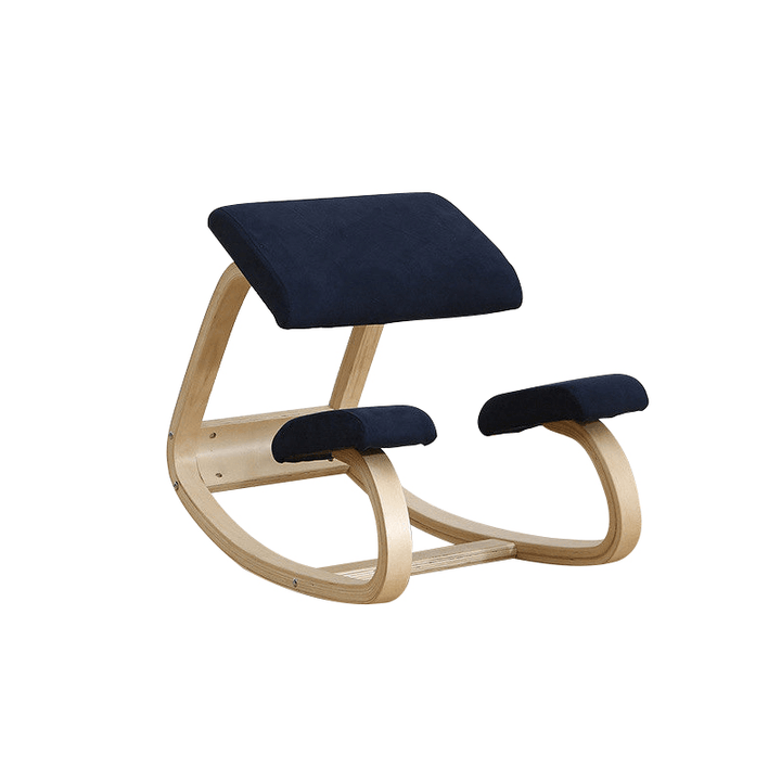 Birch Kneeling Chair Ergonomics Functional Chair Curvy Maintaining Correct Posture