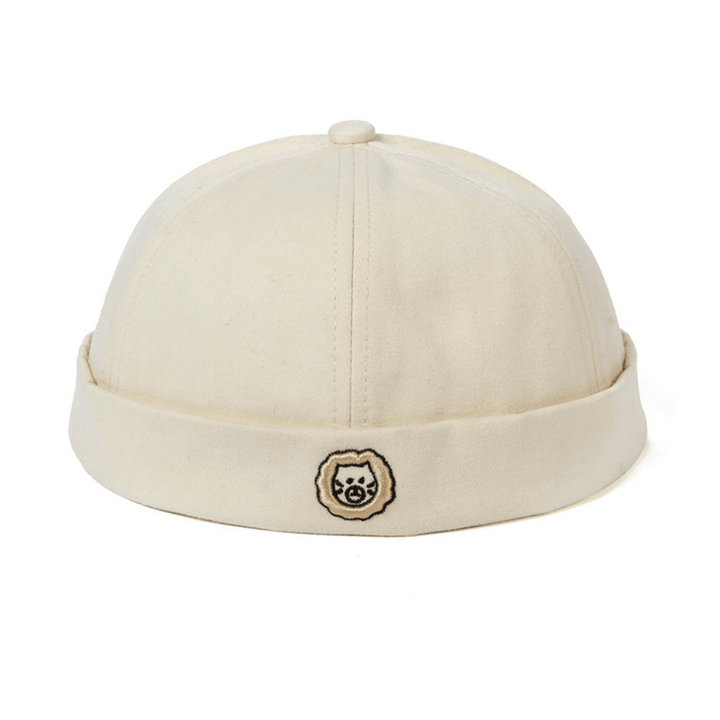 Women'S Cotton Soft Top Embroidered Rogue Melon Hat