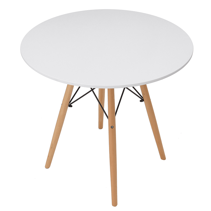 Eames round Table Modern Coffee Dining Desk Wood Leg Afternoon Tea Table Laptop Desk