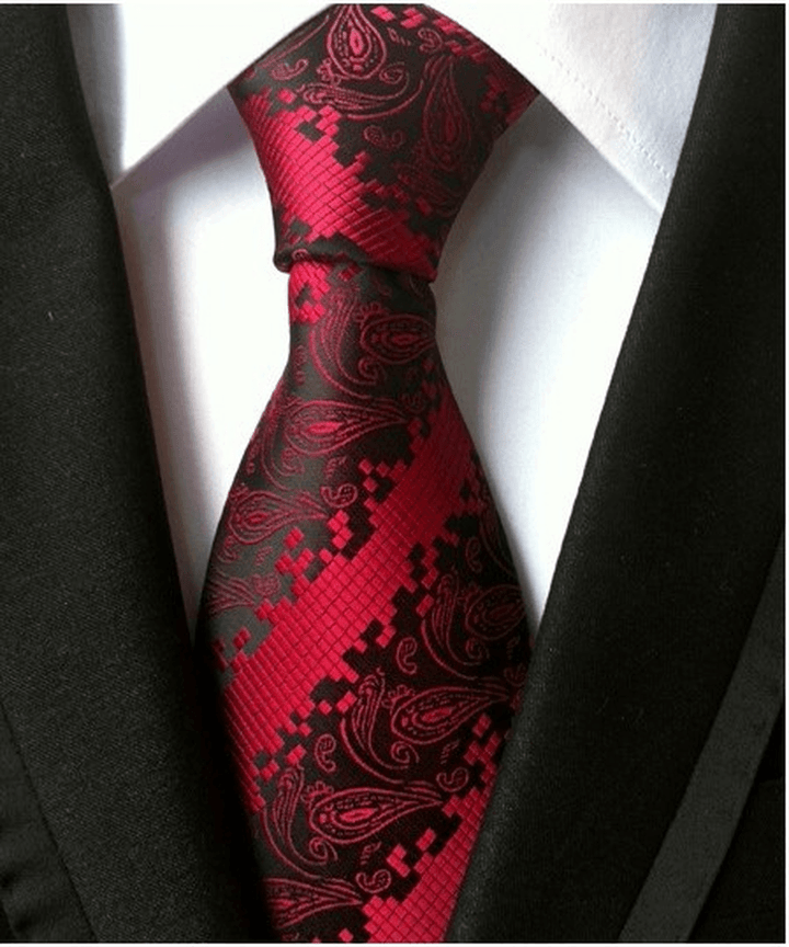 Men S Tie 8Cm Business Gentleman British Formal Wear