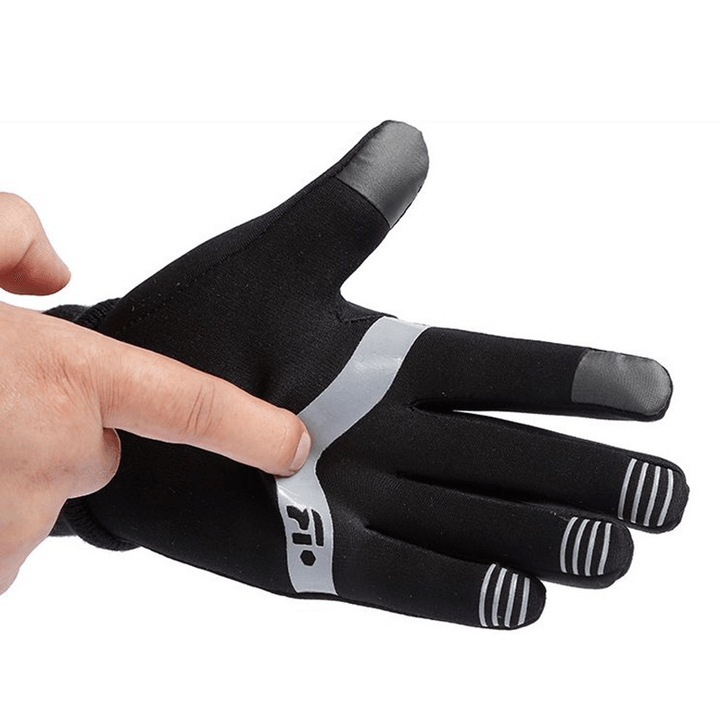 Unisex Waterproof Anti-Slip Wrist Lengthening Glove Sport Touch Screen Warm Lining Gloves