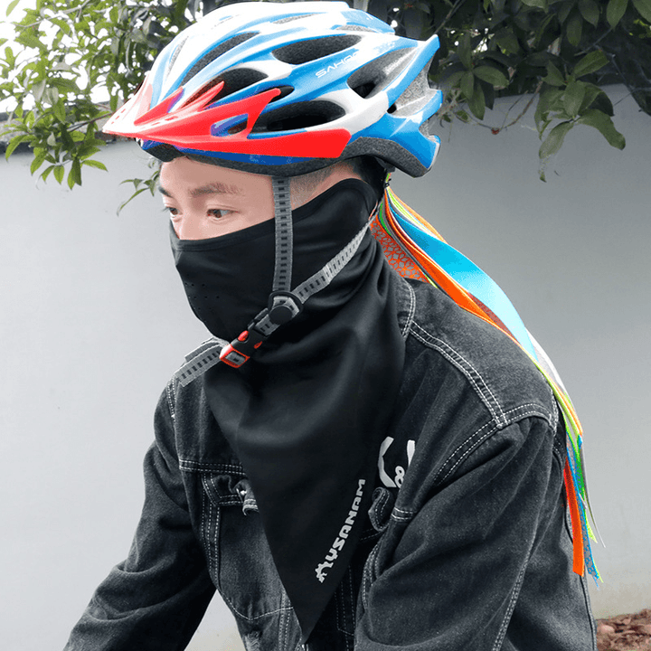 Unisex Winter Multi-Function Cycling Head Scarf Half Face Mask Neck Cover Scarf Hiking Cycling Bandana Outdoor Sports Headwear