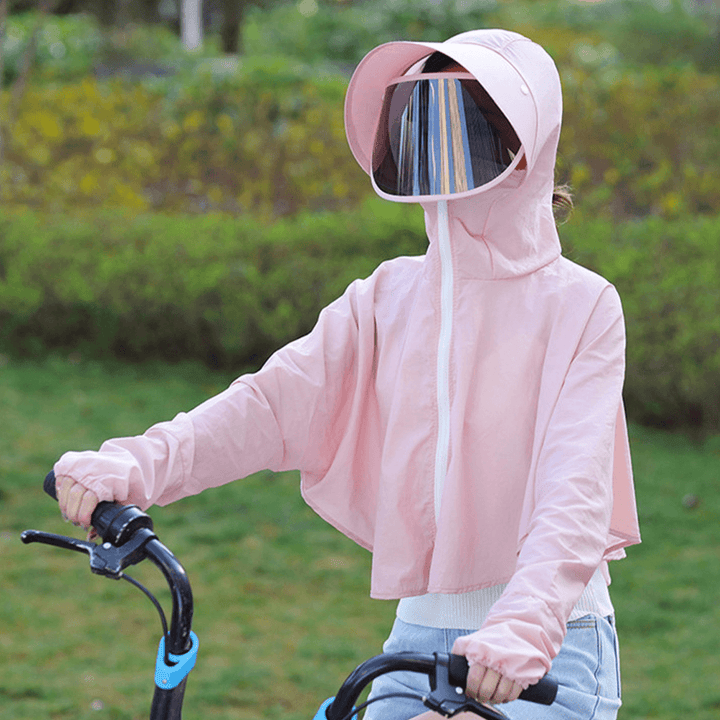 Cycling Protective Clothing Sun Shawl Clothing UV Protection Hat